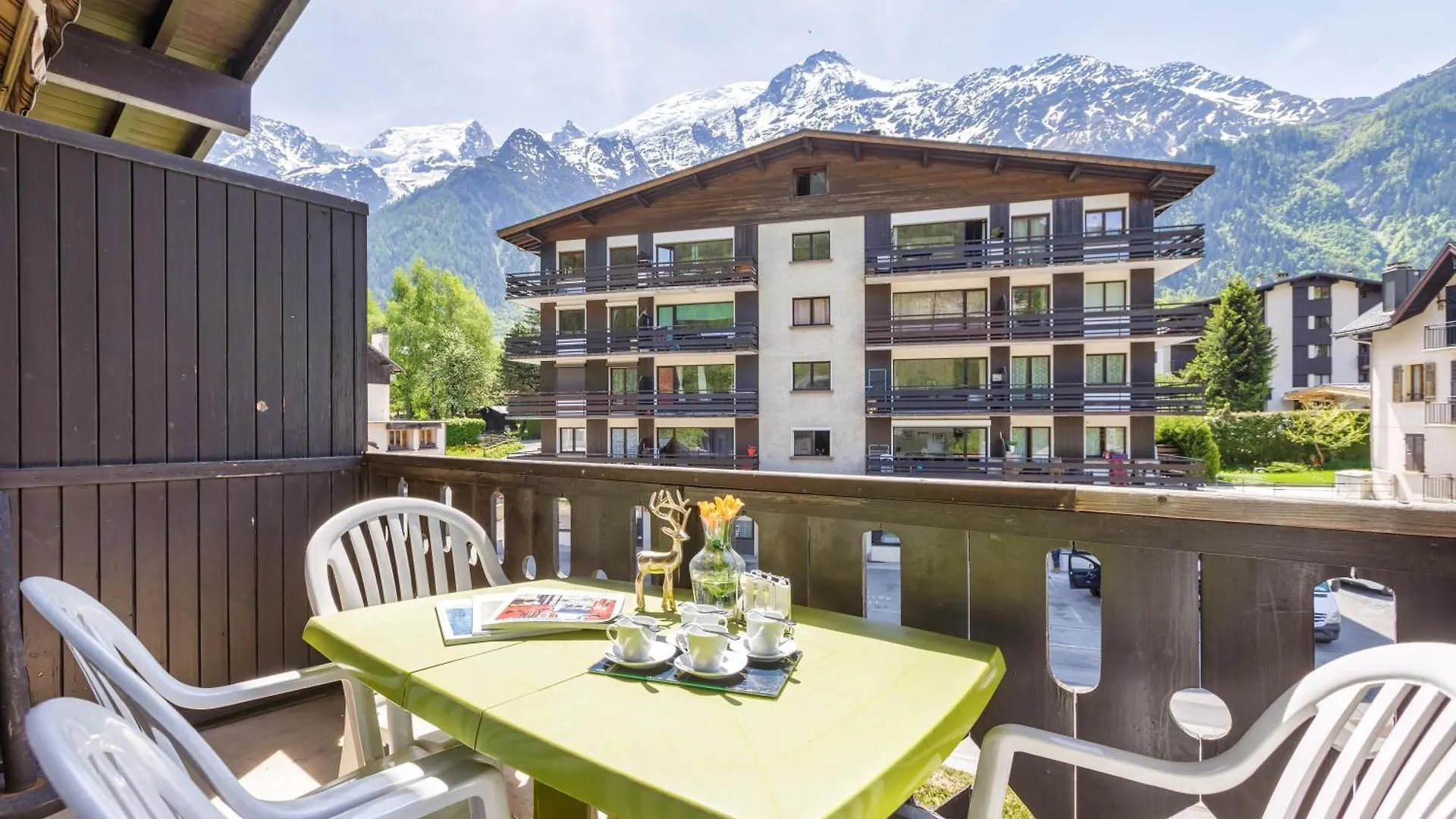 公寓 Appartement Central Des Houches - 15 - Happy Rentals 莱苏什