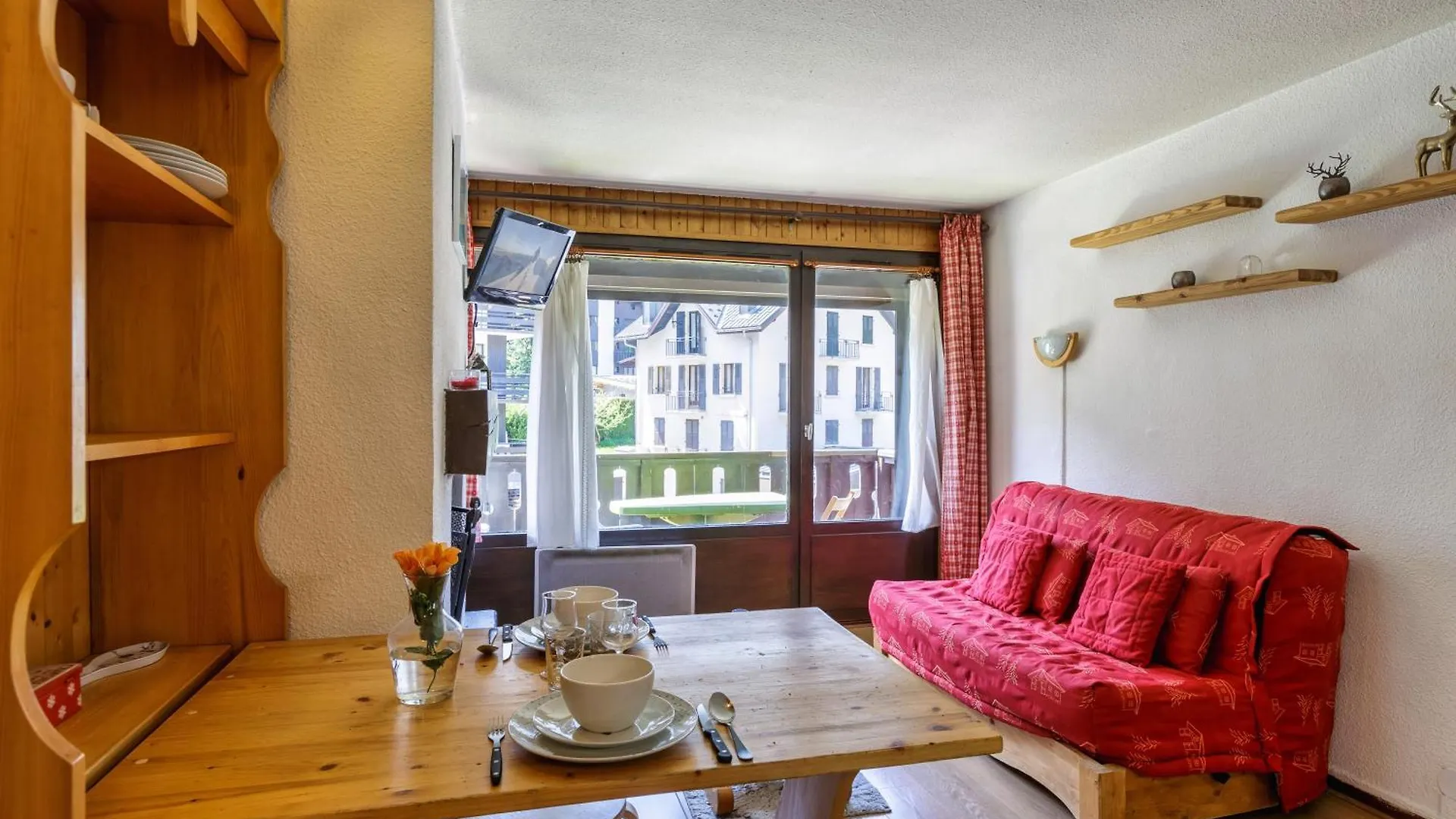 公寓 Appartement Central Des Houches - 15 - Happy Rentals 莱苏什